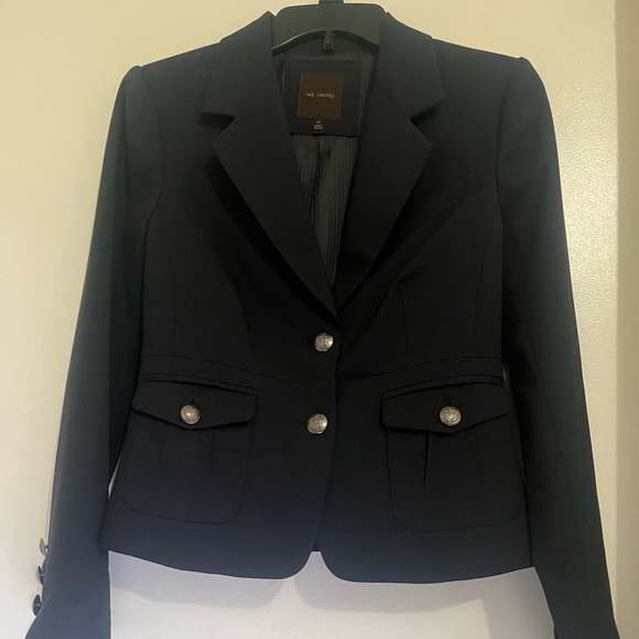 The Limited Navy Military Blazer - Picture 3 of 3